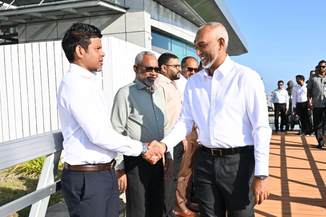 ރަސްމީ ދަތުރުފުޅެއްގައި ރައީސުލްޖުމްހޫރިއްޔާ ހުވަދު އަތޮޅަށް ފުރައިވަޑައިގެންފި