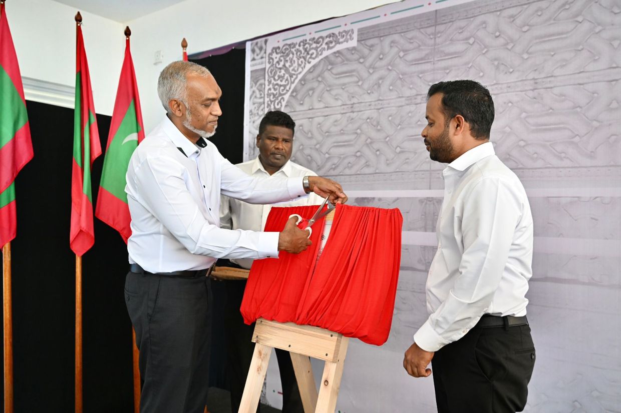 ހޯނޑެއްދޫގައި ފެނާއި ނަރުދަމާގެ ޚިދުމަތް ރައީސް އިފްތިތާހްކޮށްދެއްވައިފި