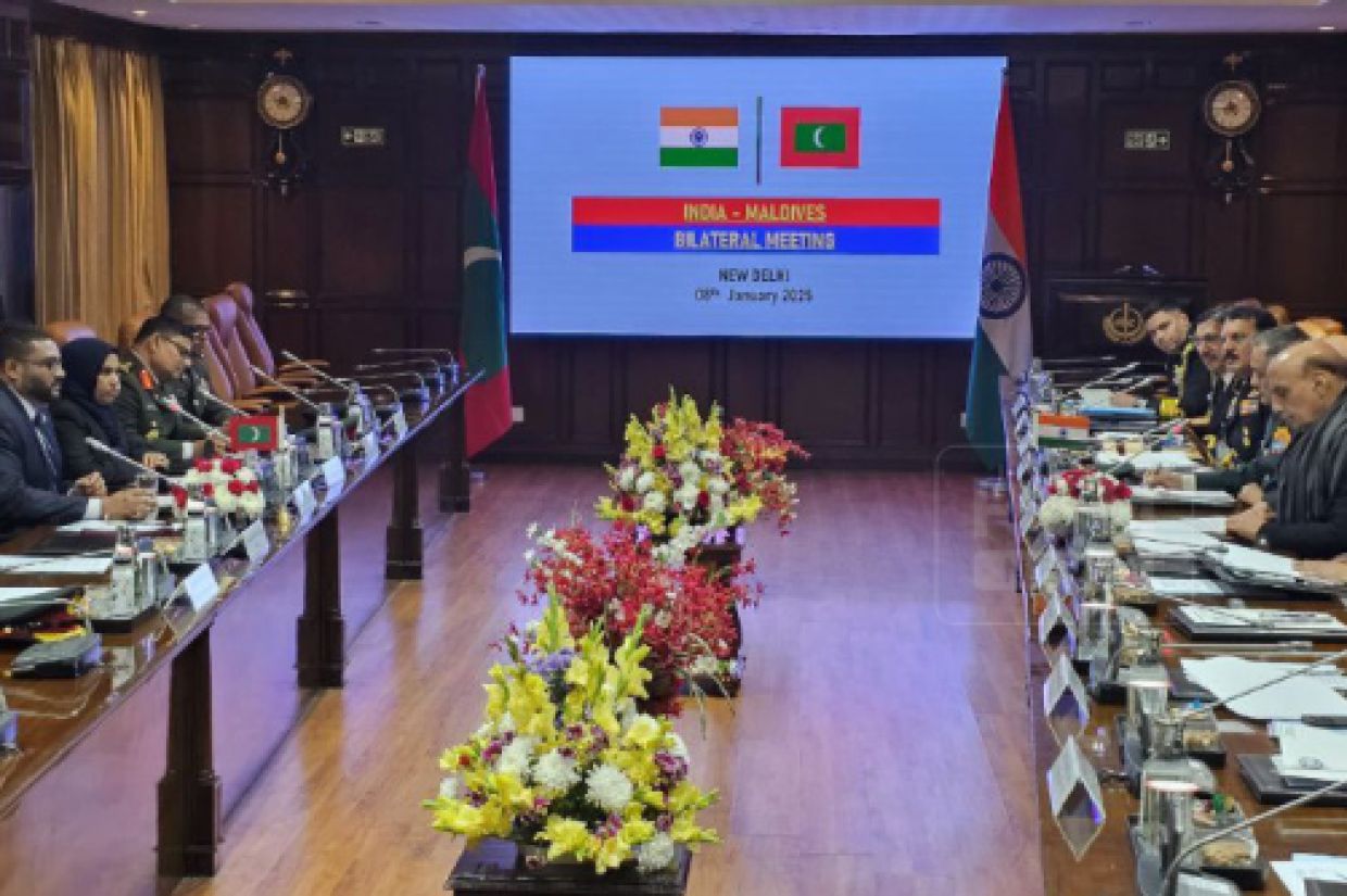 ޒަމާނީ އަސްކަރިއްޔާ އަކަށް ޤައުމީ ދިފާޢީ ބާރު ހެދުމަށް އިންޑިޔާއިން ފޯރުކޮށްދޭ އެހީތެރިކަމަށް ޝުކުރު އަދާކުރައްވައިފި