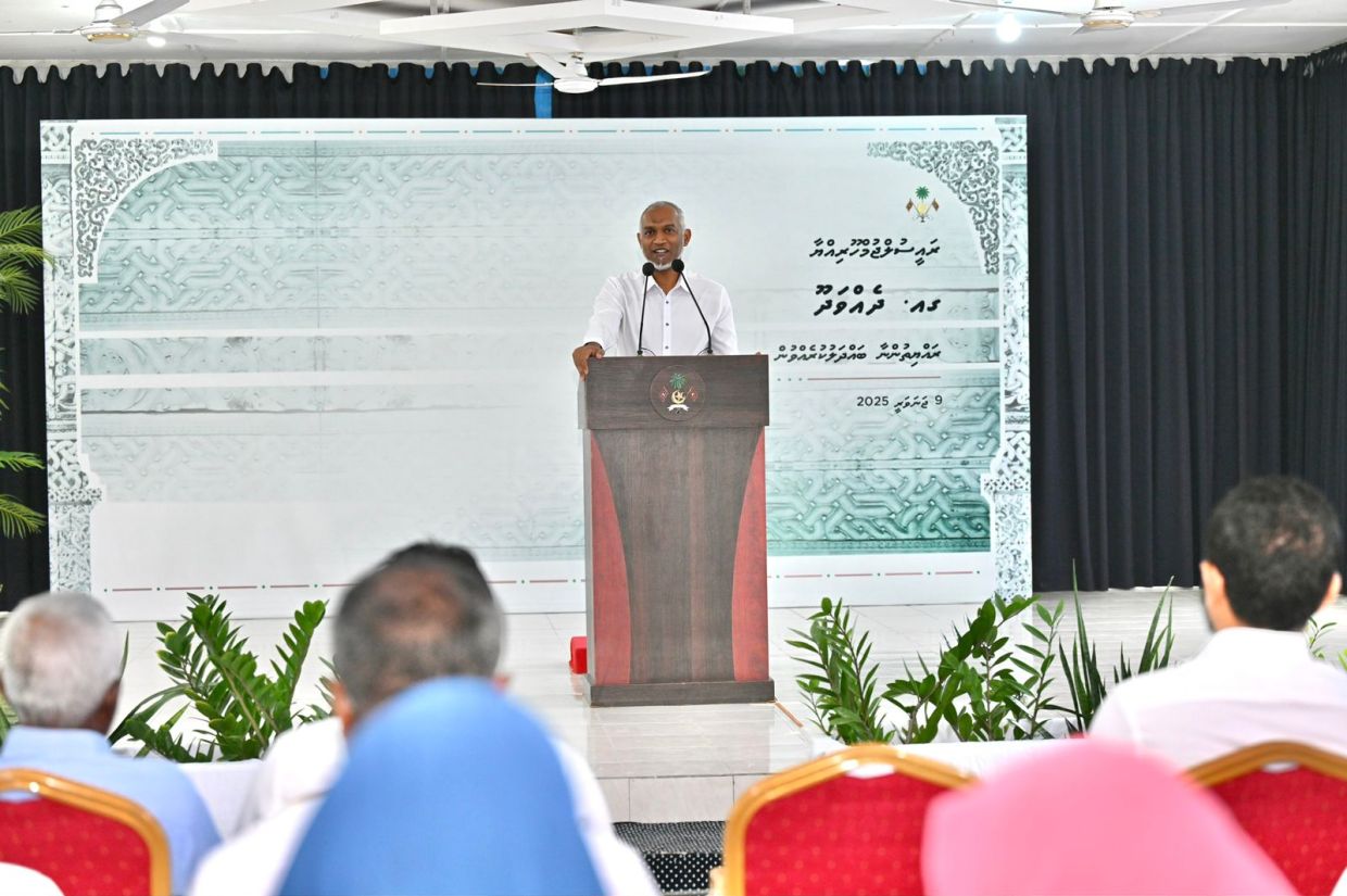 ރައީސް ދެއްވަދޫ ރައްޔިތުންނާ ބައްދަލުކުރެއްވުން. / ފޮޓޯ: ރައީސް އޮފީސް