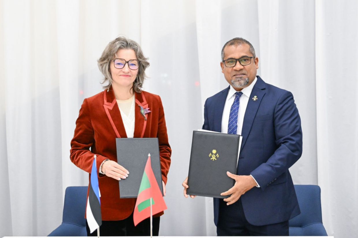ތިމާވެށީގެ ދާއިރާއިން އެހީތެރިވުމަށް އެސްޓޯނިއާއާއެކު ރާއްޖެއިން އެއްބަސްވުމެއްގައި ސޮއިކޮށްފި