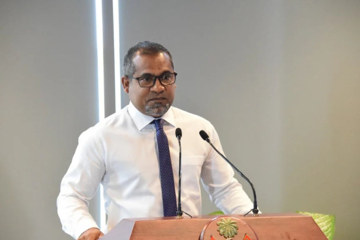 ޚާރިޖީ ވަޒީރު ޑރ. ޢަބްދުﷲ ޚަލީލް/ ފޮޓޯ: ފޮރިން މިނިސްޓްރީ
