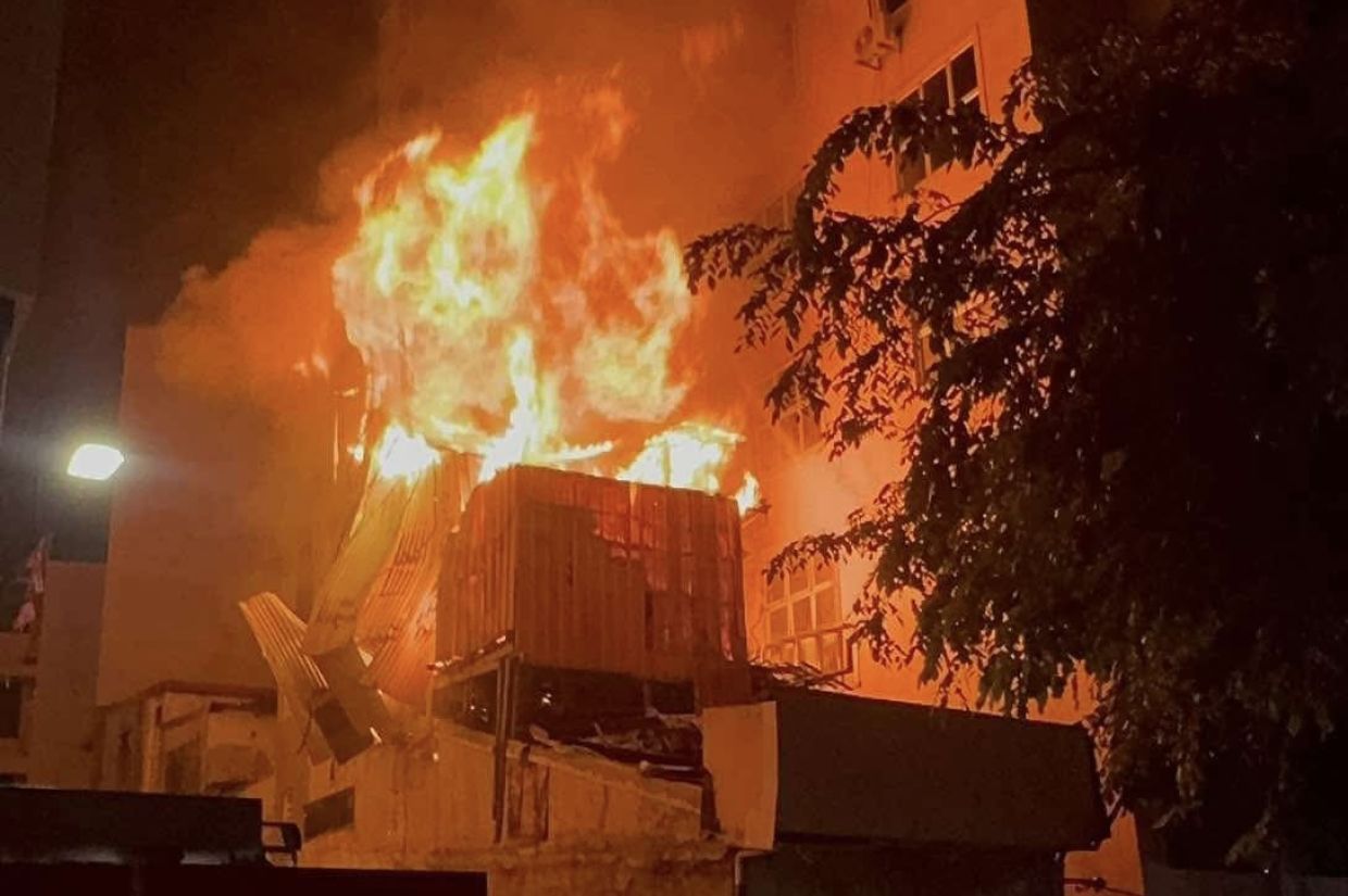 ގުދަނުގައި ރޯވި އަލިފާނުގެ ސަބަބުން 22 މީހަކަށް ވަގުތީ ހިޔާވަހިކަން ދީފި