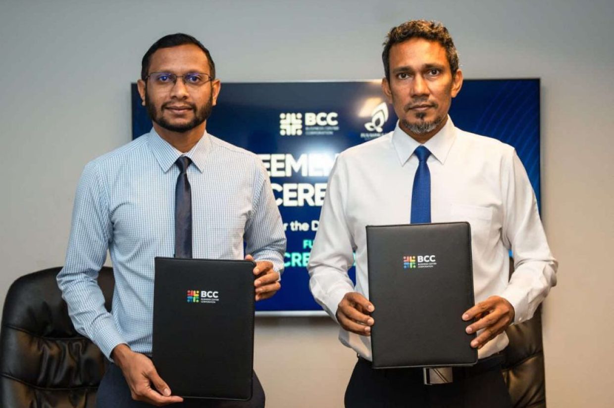 ފުވައްމުލަކު ސިޓީގައި ކްރިއޭޓަރ ހަބެއް ޤާއިމުކުރުމުގެ އެއްބަސްވުމުގައި ސޮއިކޮށްފި