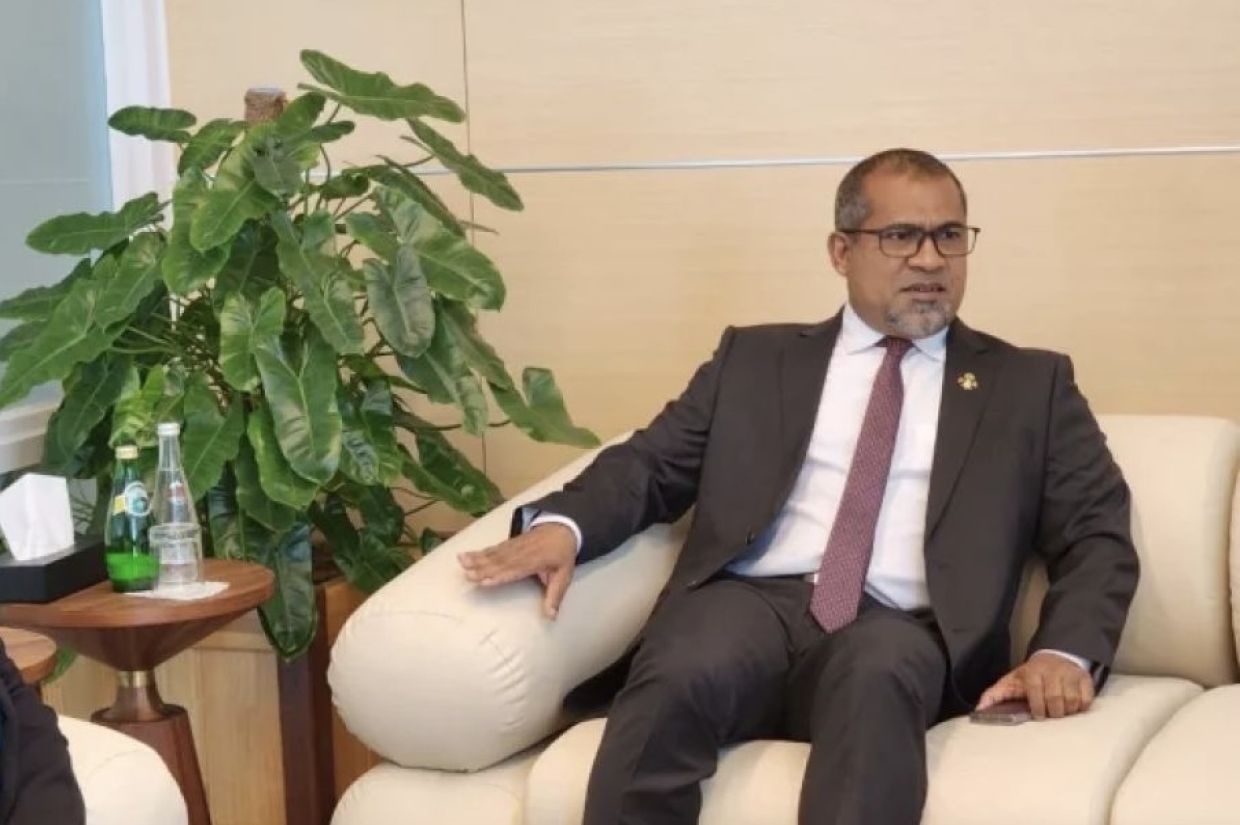 ފޮރިން މިނިސްޓަރު ޑރ. ޢަބްދުﷲ ޚަލީލް / ފޮޓޯ: ފޮރިން މިނިސްޓްރީ