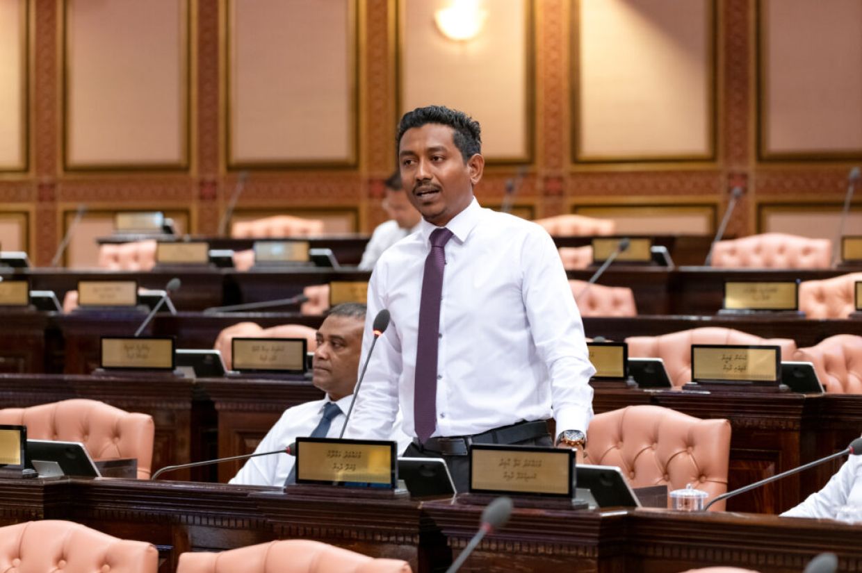 ފުނަދޫ ދާއިރާގެ މެމްބަރު މުހައްމަދު މަމްދޫހު (މަންޑޭ)/ ފޮޓޯ: މަޖިލިސް