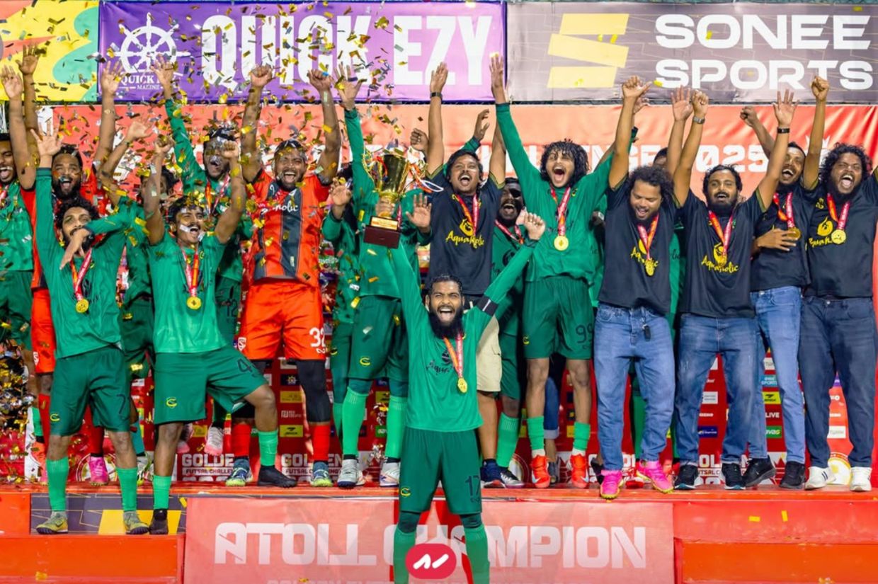 އެންމެ ފަހުގެ ޗެމްޕިއަން ބަލިކޮށް ވަށަފަރުން ތަށި ހޯދައިފި