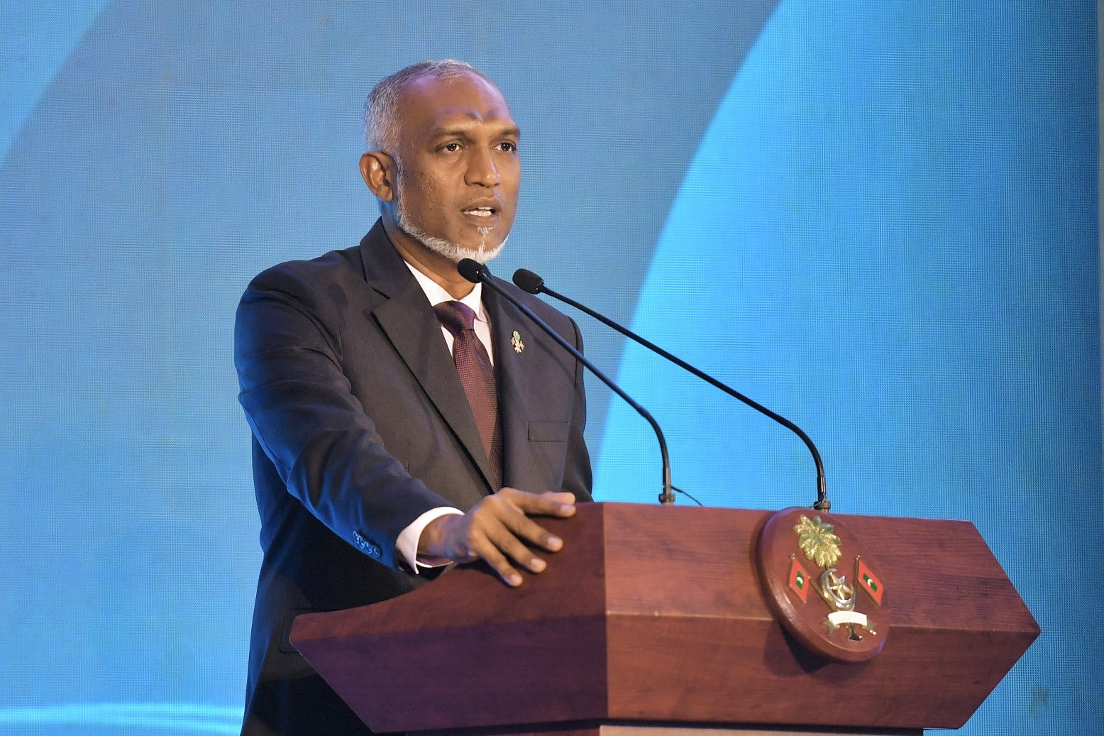 ރައީސުލްޖުމްހޫރިއްޔާ ޑރ. މުޙައްމަދު މުޢިއްޒު ވާހަކަފުޅު ދައްކަވަނީ