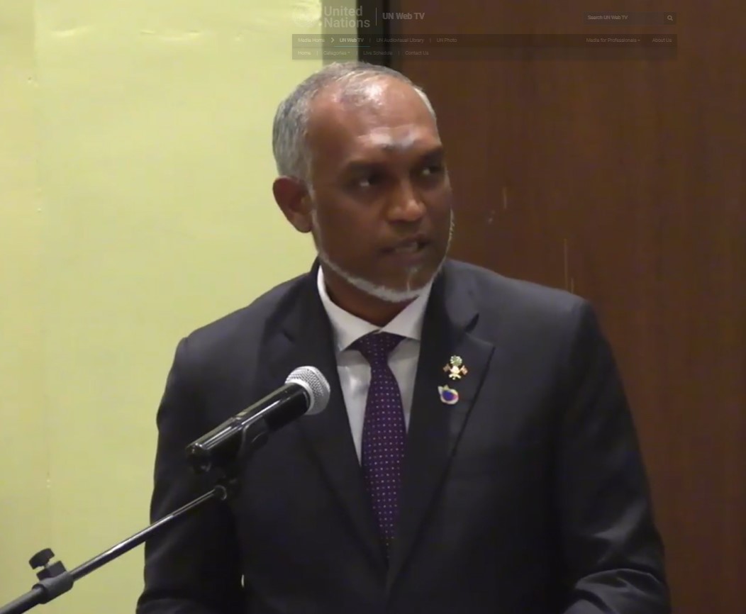 ގްލޯބަލް ބިޒްނަސް ނެޓްވޯކްގައި ރޭ ރައީސް ޑރ.މުޢީއްޒު ތަޤުރީރު ކުރައްވަނީ