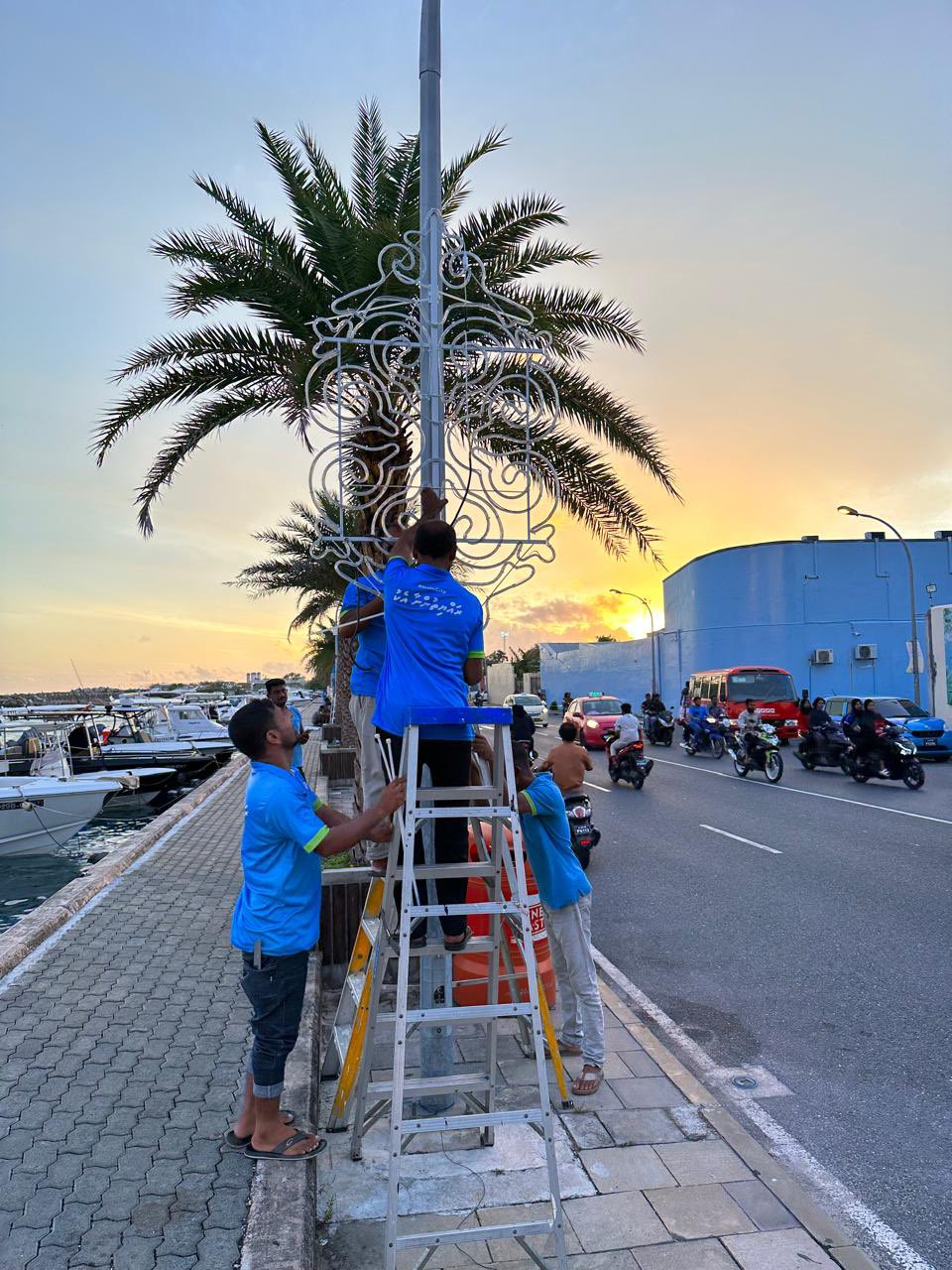 އީދަށް މާލެ ދިއްލުމުގެ މަސައްކަތް ފަށައިފި