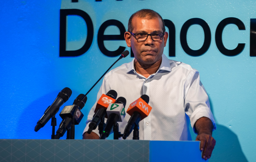 ދެ އިންތިހާބުން އެމްޑީޕީ ބަލިވީ ވައުދު ނުފުއްދާ ހުދުމުހުތާރު ވެރިކަމެއް ކުރީމަ: ނަޝީދު