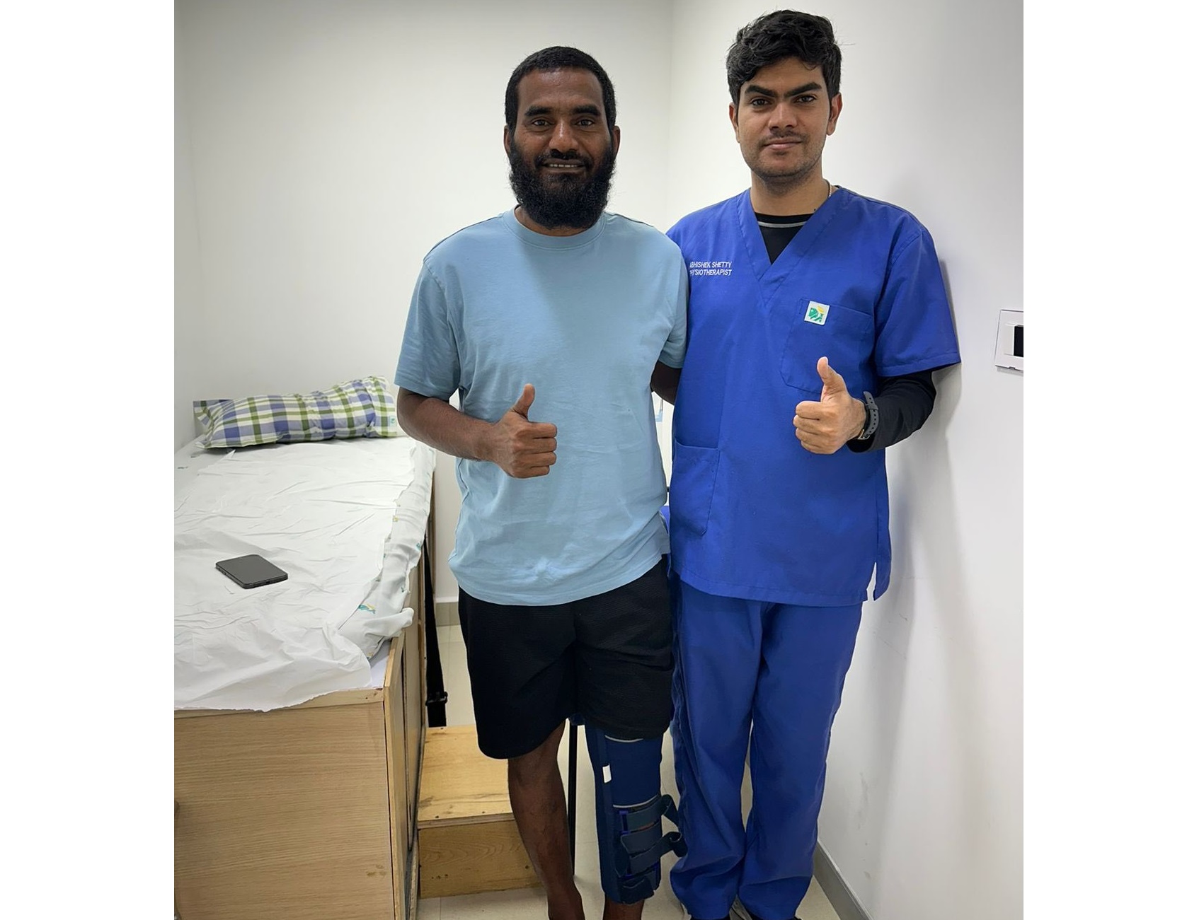 އަލީ އަޝްފާގު ޑޮކްޓަރާއި އެކު - އަޝްފާޤް ބުނުއްވީ މިހާތަނަށް ރިކަވަރީގެ ކަންކަން ދަނީ ވަރަށް ރަނގަޅަށް ކަމަށް