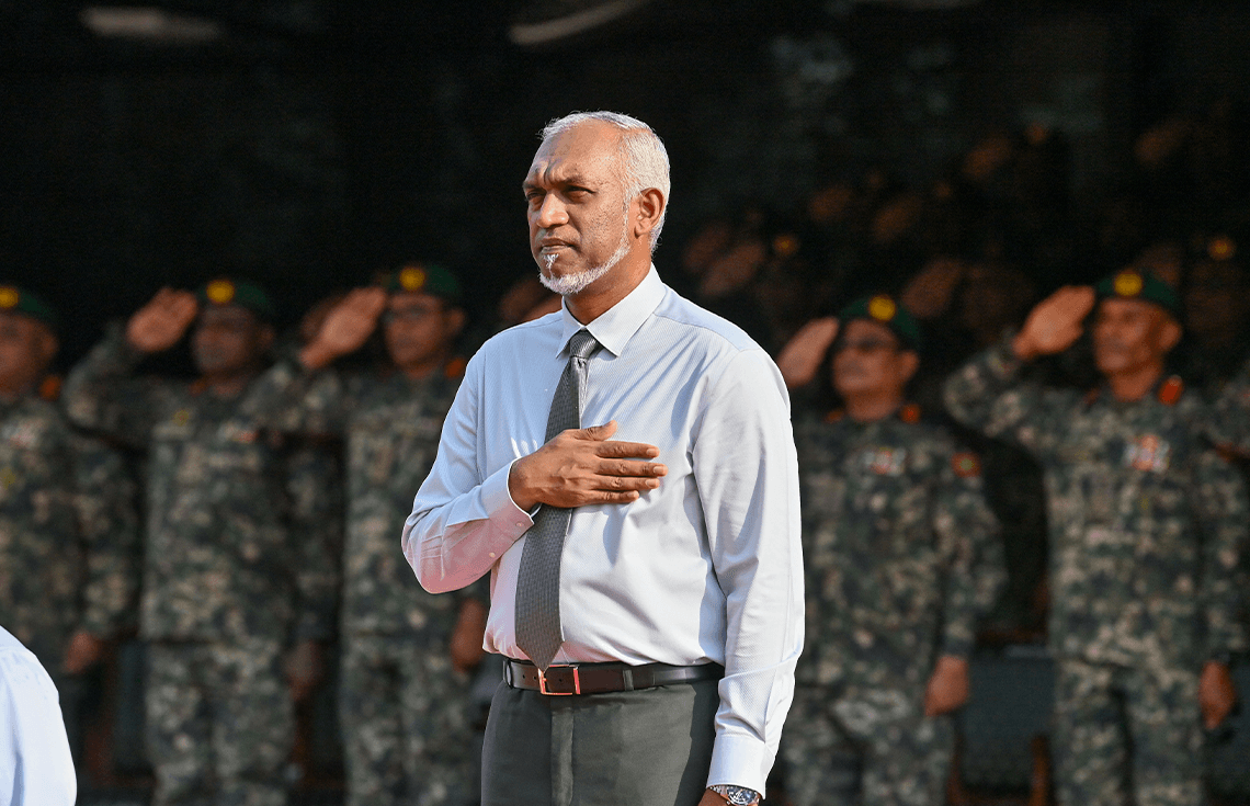 ރައީސް ޑރ.މުހައްމަދު މުއިއްޒު: އެމަނިކުފާނު އަލިއަޅުވާލެއްވީ ސުލްހަވެރި ޑިޕްލޮމެސީ އާއި ގައުމީ އިސްތިގުލާލަށް
