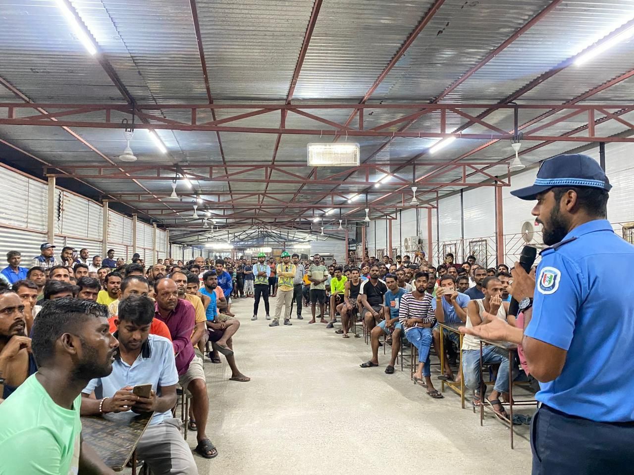 ހުޅުމާލެ ޖޭއެމްސީ ސައިޓުގައި / ފޮޓޯ: މޯލްޑިވްސް ޕޮލިސް ސަރވިސް