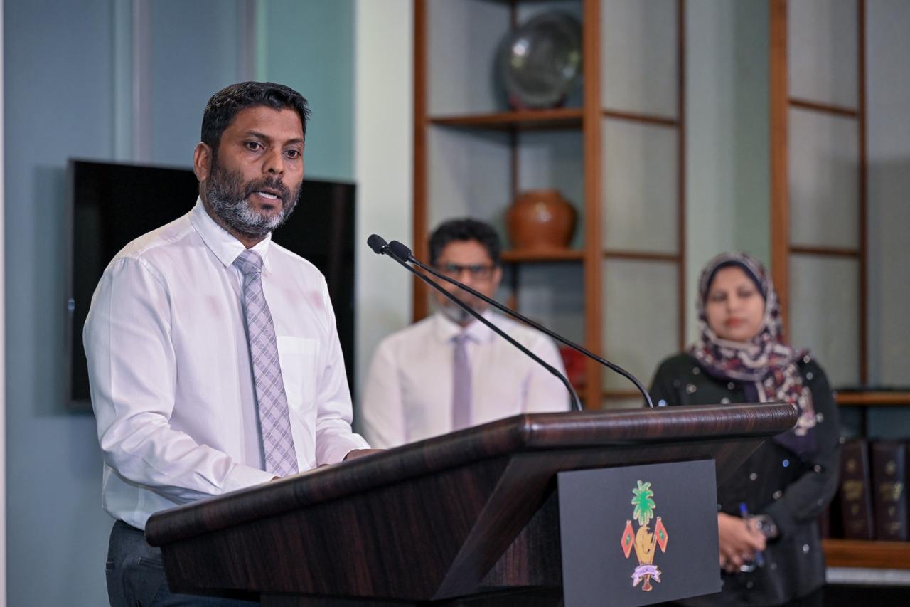 ސްޕޯޓްސް މިނިސްޓަރު އަބްދުﷲ ރާފިއު