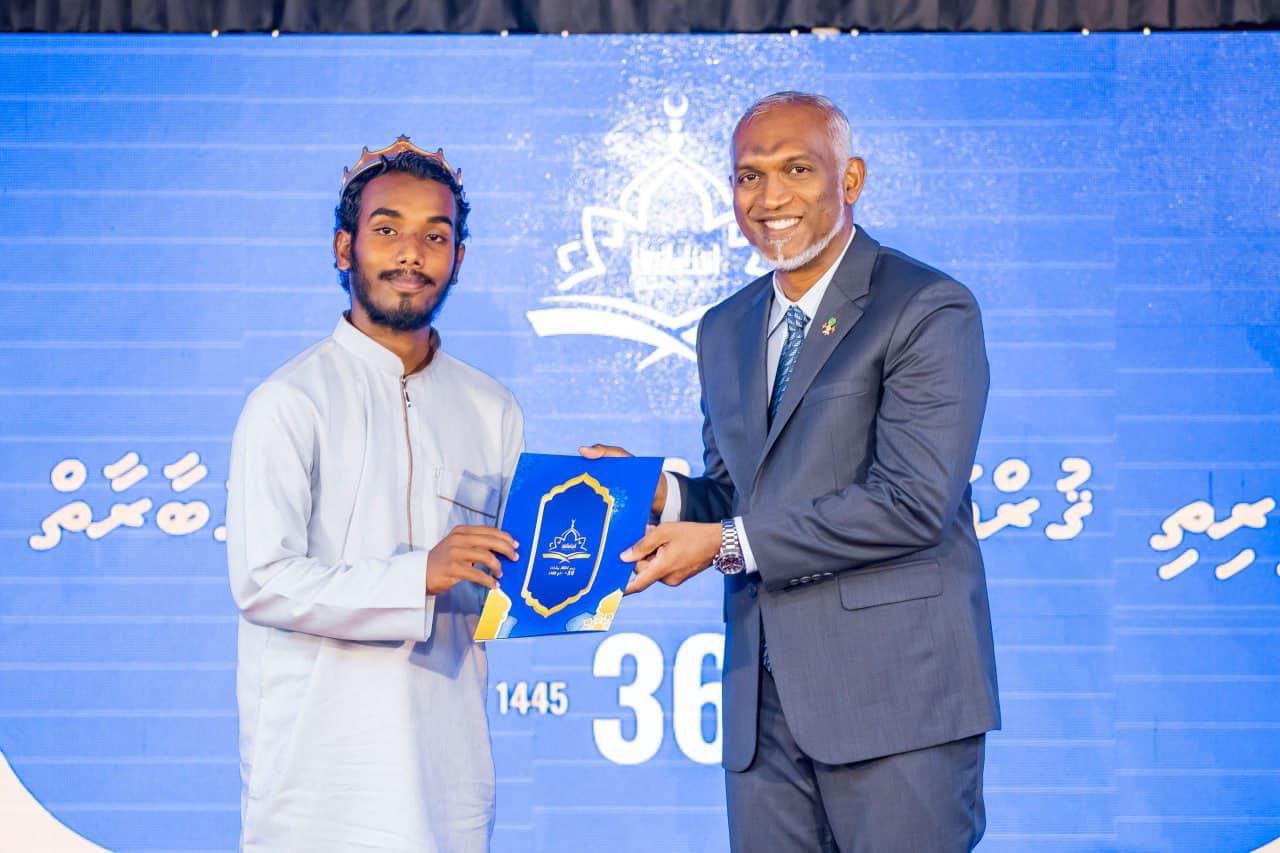 ހުރިހާ ޙާފިޡުންނަށް ޤައުމީ އިނާމު ދިނުމަށް ސަރުކާރުން ނިންމައިފި