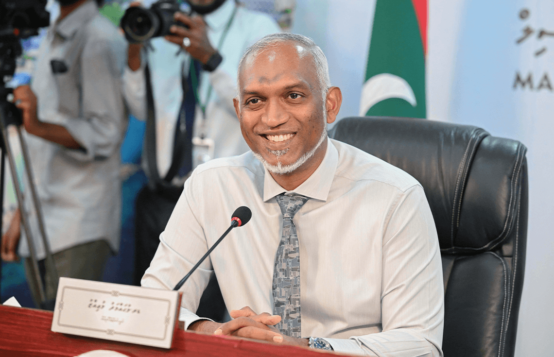 ރައީސުލްޖުމްހޫރިއްޔާ ޑރ. މުޢިއްޒު މާލެ ސިޓީ ކައުންސިލްގެ ރިޔާސަތު ބަލަހައްޓަވަނީ