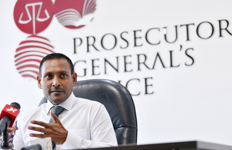 ޕްރޮސެކިއުޓަރ ޖެނެރަލް ހުސެއިން ޝަމީމް. ފޮޓޯ: މިހާރު