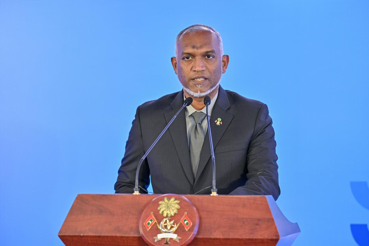 ރާއްޖެއާއި ޔޫއެންޑީޕީގެ ގުޅުމަށް 45 އަހަރު ފުރުނު ރަސްމިއްޔާތުގައި ރައީސް ޑރ. މުޙައްމަދު މުޢިއްޒު ވާހަކަފުޅު ދައްކަވަނީ
