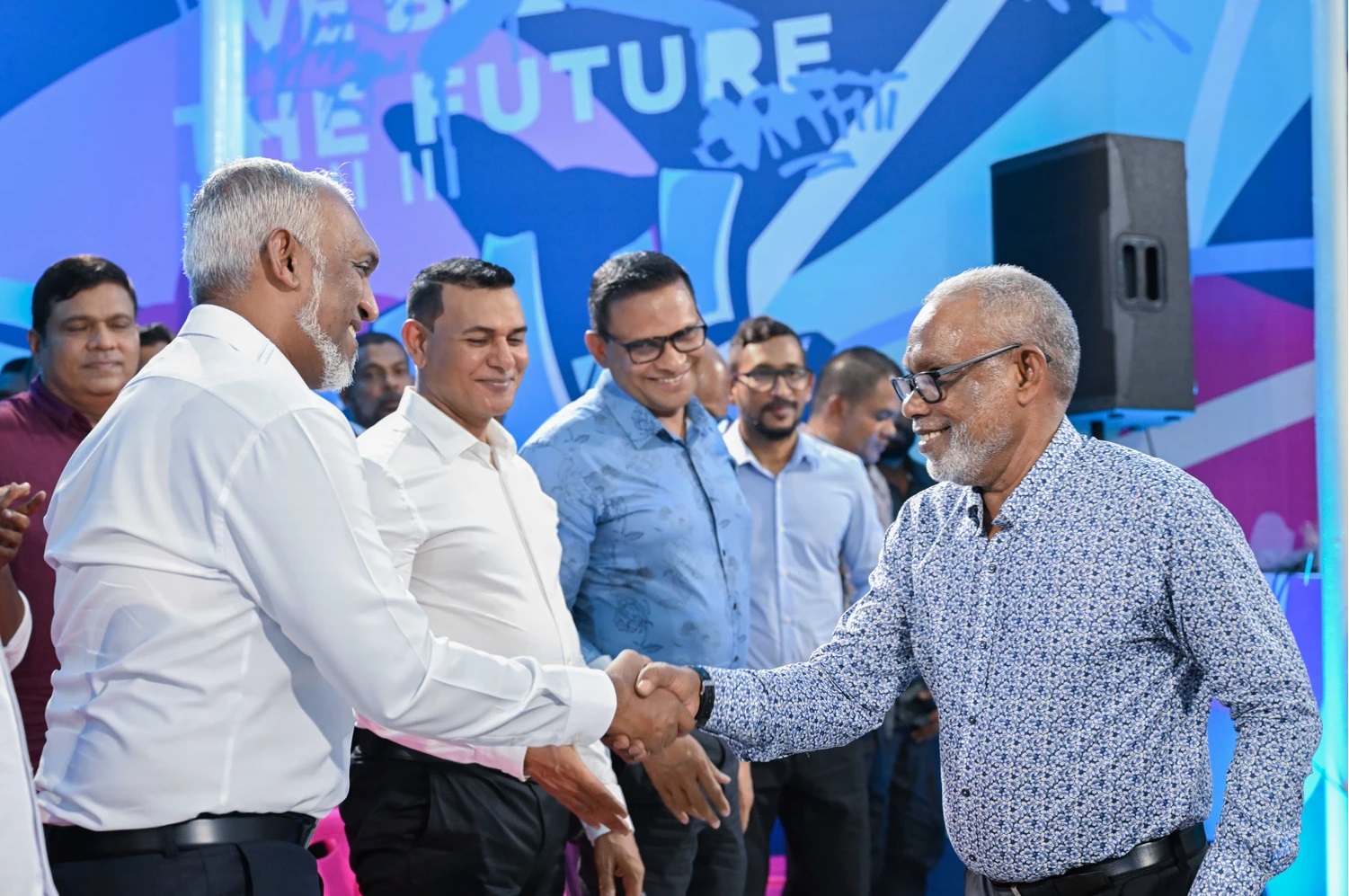 ރައީސް މުއިއްޒު އާއި އަބްދުއްރަހީމް - ޕޮޓޯ- ޕީއެންސީ