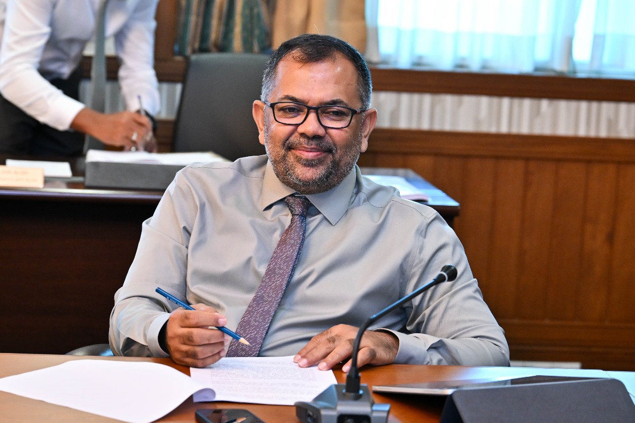 ފޮރިން މިނިސްޓަރު މޫސާ ޒަމީރު / ފޮޓޯ: ރައީސް އޮފީސް