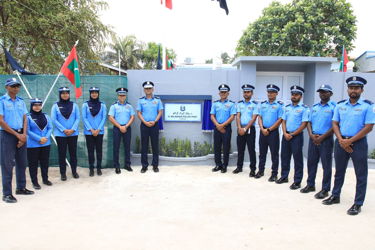 6 މަސް ތެރޭގައި 19 ޕޮލިސް ޕޯސްޓު ވަނީ ހުޅުވާފައި. ފޮޓޯ؛ ފުލުހުން