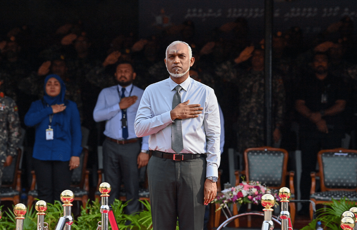 ރައީސުލްޖުމްހޫރިއްޔާ ޑރ. މުޢިއްޒު