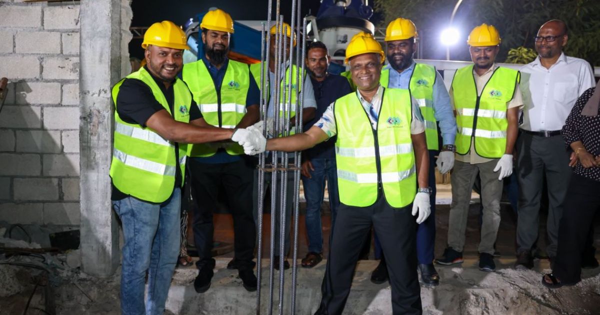 ސިޓީ ކައުންސިލްގެ އޮފީސް ޢިމާރާތުގެ ބިންގާ އަޅައިފި