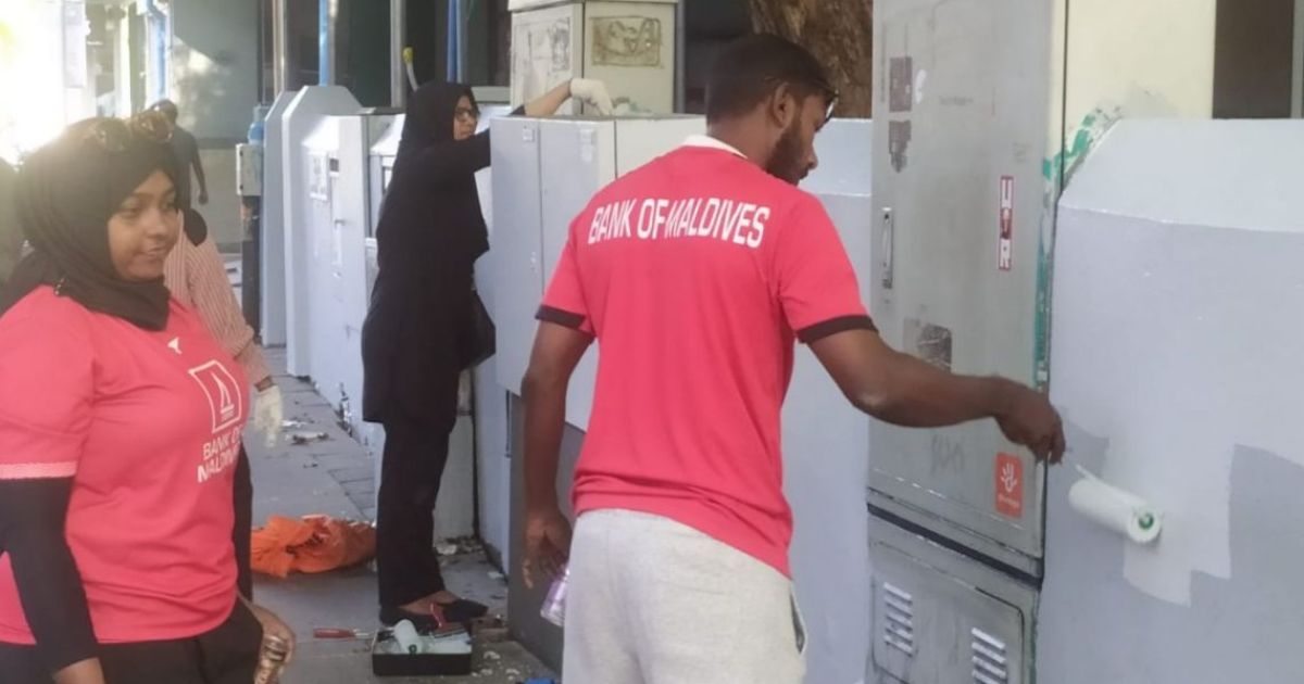 ބީއެމްއެލް އިސްލާމިކުން މާލޭގެ މިސްކިތްތަކުގައި ކުލަ ލައިދީފި