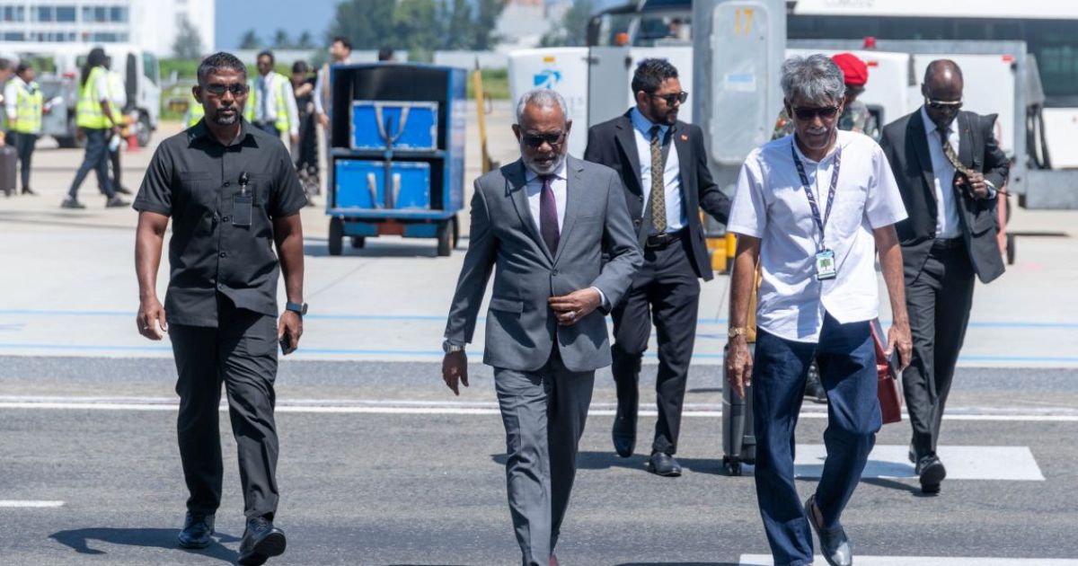މަޖިލީސްރައީސް އިންޑިޔާ ދަތުރުފުޅު ނިންމަވާލައްވައި ރާއްޖެ ވަޑައިގެންފި