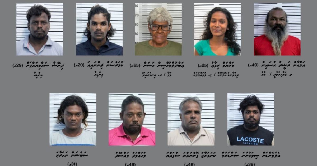 ފަޅު ރަށަކުން މަސްތުވާތަކެއްޗާއެކު 9 މީހުން ހައްޔަރުކޮށްފި