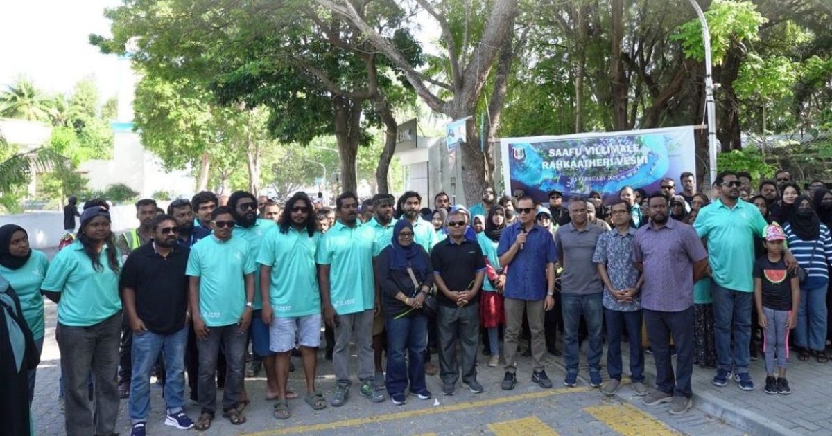 ވިލިމާލެ ސާފުކުރުމުގެ ހަރަކާތެއް ފަށައިފި