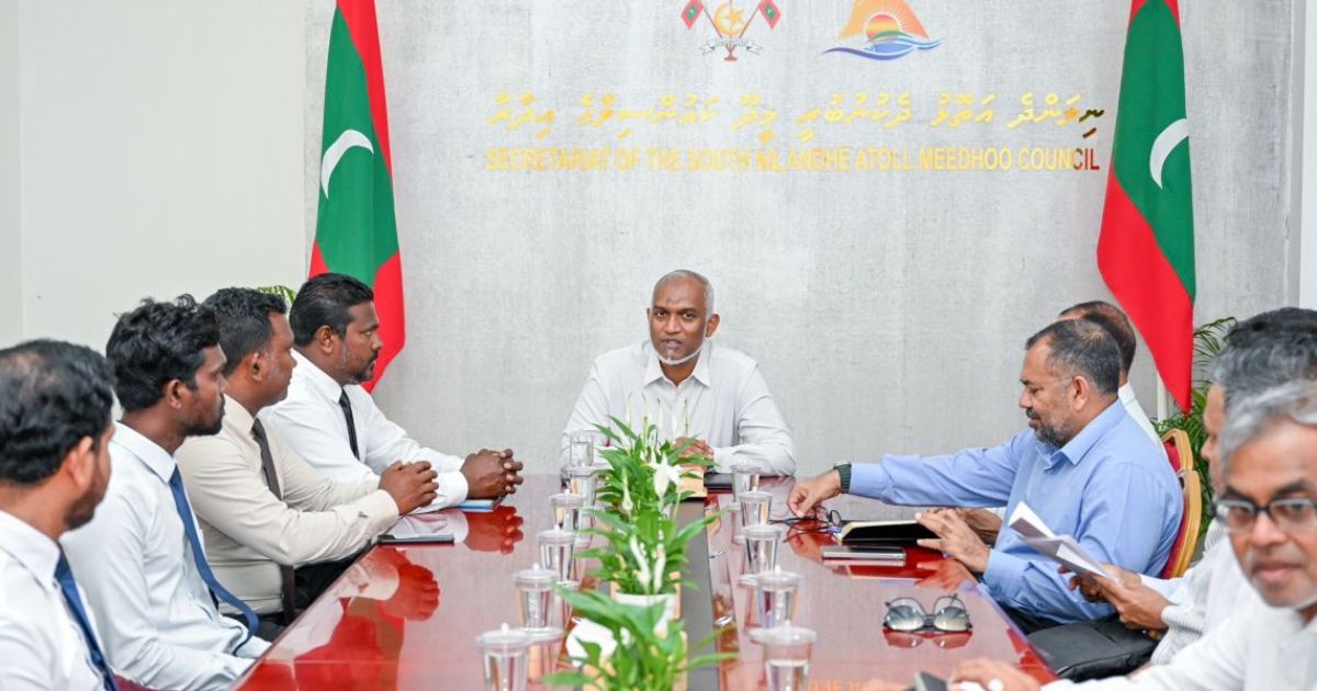 މީދޫ ކައުންސިލާއި އ.ތ.މ ކޮމިޓީއާ ރައީސް ބައްދަލުކުރައްވައިފި