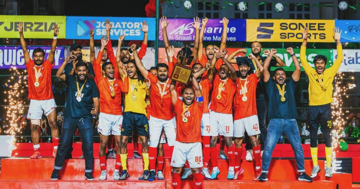 ކާށިދޫން މުޅި ރާއްޖޭގެ ފުޓްސަލް ޗެމްޕިއަންކަން ހޯދައިފި!