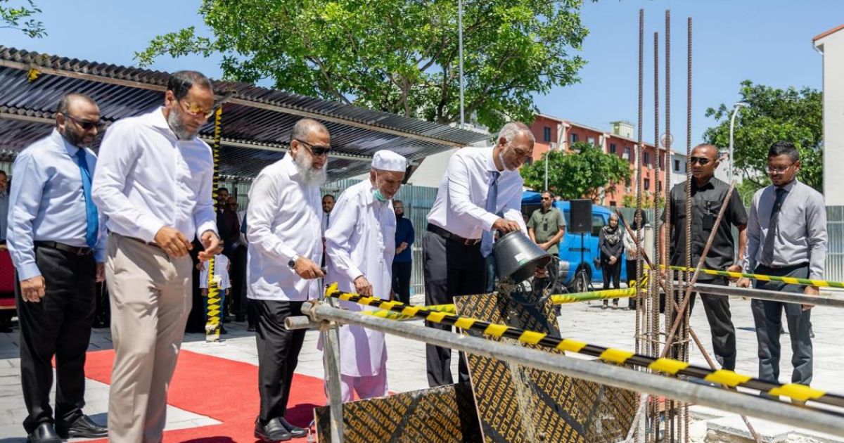 ހުޅުމާލޭގައި 2000 މީހުންގެ މިސްކިތެއް އަޅަނީ