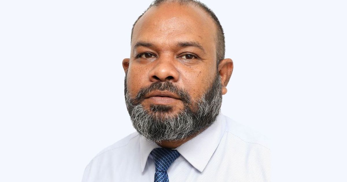 ބްލަޑް ސަރވިސަސްގެ ޑިރެކްޓަރ ޖެނެރަލަކަށް މަޢުޞޫމް