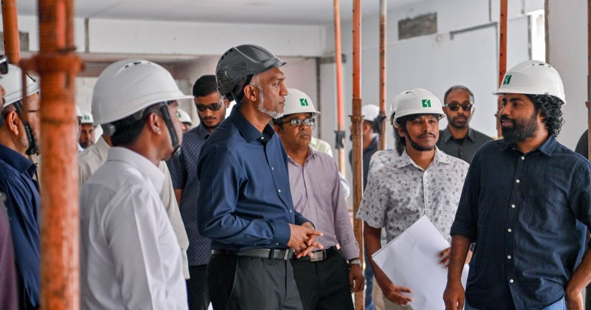 ކޯޓުތަކުގެ އިމާރާތުގެ މަސައްކަތްތައް ރައީސް ބައްލަވާލައްވައިފި