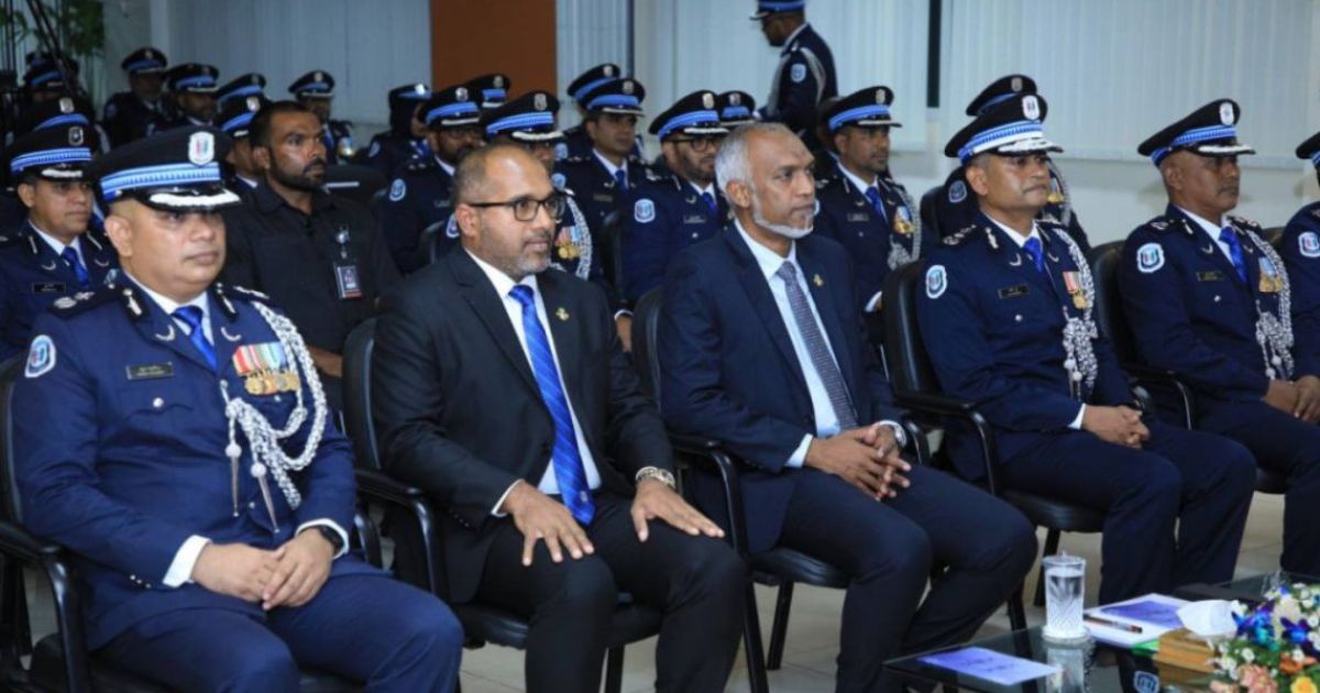 ފުލުހުންގެ އަހަރީ ދުވަހުގެ ތަހުނިޔާ ރައީސް ފޮނުއްވައިފި