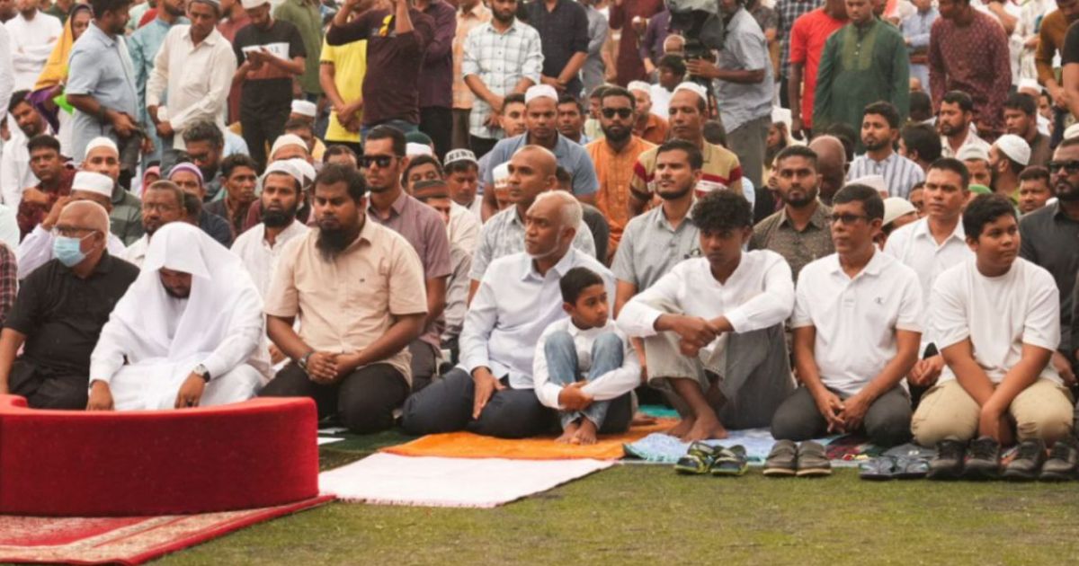 ޢީދު ރަމްޒުކޮށްދެނީ އިންސާނީ އެއްބައިވަންތަކަން: ޢީދު ޚުޠުބާ