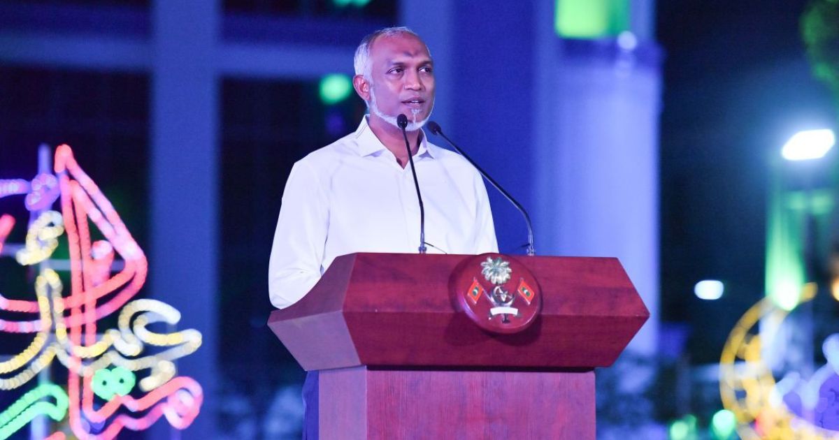ޢީދު ފާހަގަކުރުމަށް އެހީވި ފަރާތްތަކަށް ރައީސްގެ ޝުކުރު