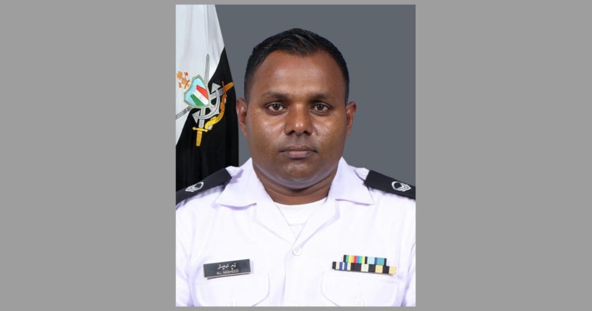 ކޯސްޓްގާޑްގެ ސްޓާފް ސާޖަންޓް ޢަލީ ނަޝީދު ނިޔާވެއްޖެ