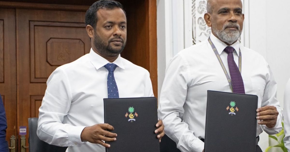 އައްޑޫ ލިންކު ރޯޑު ތަރައްޤީކުރުމުގެ މަސައްކަތް އާރުޑީސީއަށް