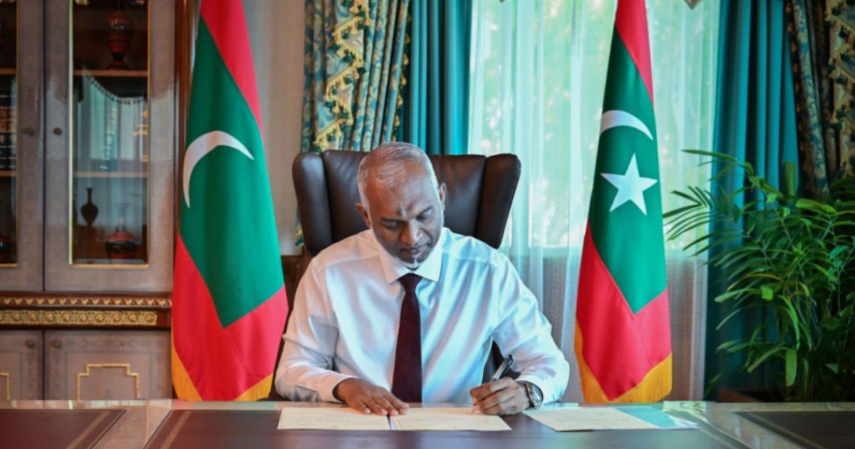 އިސްރާއީލު ޕާސްޕޯޓް މަނާކުރުން ރައީސް ތަސްދީގުކޮށްފި