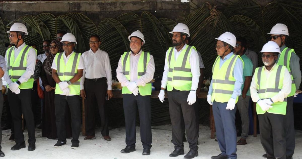 ކެނދިކުޅުދޫގެ ޖޫނިއާ ކޮލެޖުގެ ބިންގާ އަޅައިފި