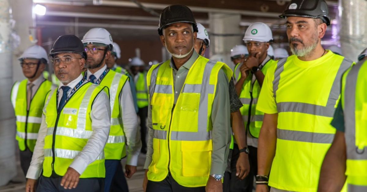 އާ ޓާމިނަލުގެ 90 ޕަސެންޓް މަސައްކަތް ނިމިއްޖެ