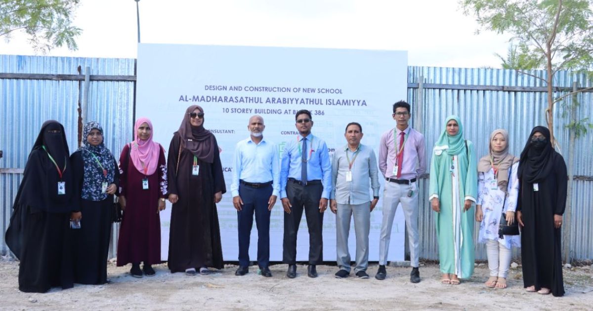 އަރަބިއްޔާ ސްކޫލްގެ މަސައްކަތް އަވަހަށް ނިންމަނީ