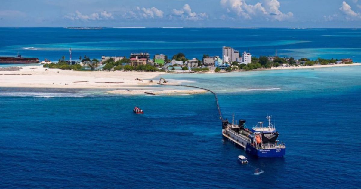 ގުޅީގެ ބިން ހިއްކުމުގެ މަސައްކަތުގެ ބޮޑުބައި ނިމިއްޖެ