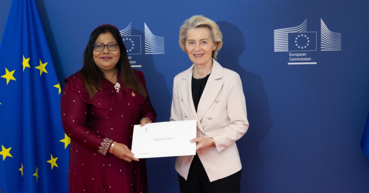 ޤީލާގެ ސަފީރުކަމުގެ ފަތްކޮޅު އީޔޫއަށް އަރުވައިފި