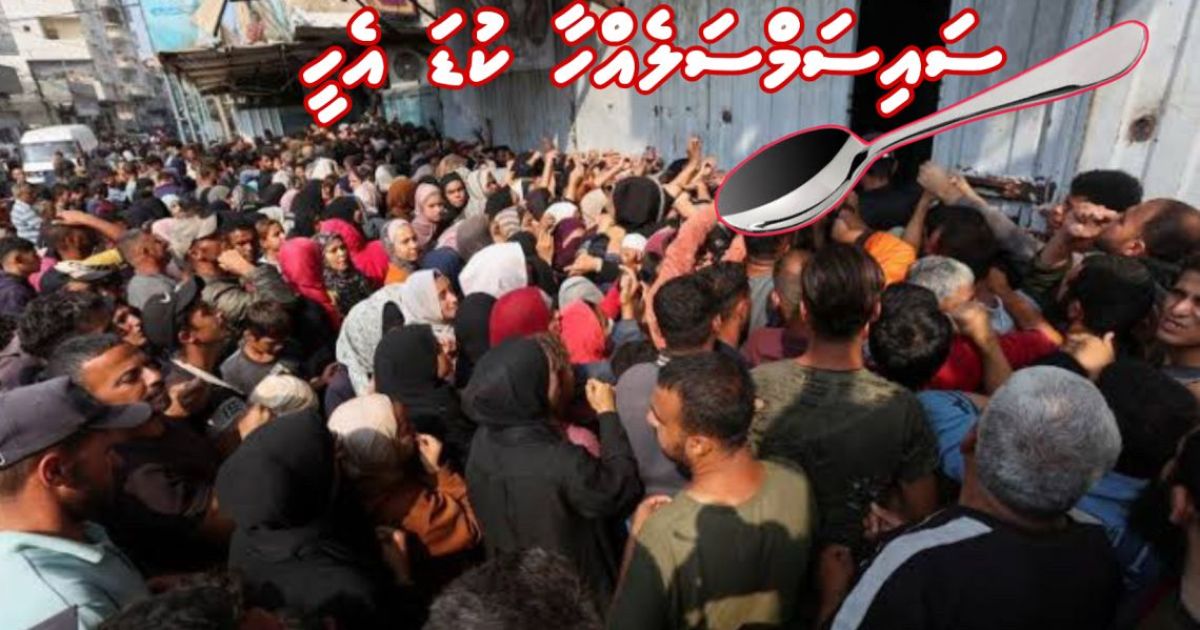 ޣައްޒާ އަށް ވެއްދީ ސައިސަމްސަލެއްގެ އެހީ: އދ
