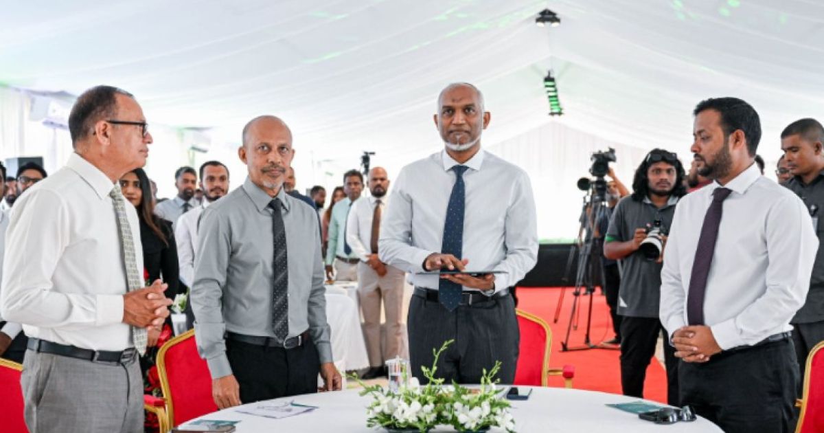 ހުޅުމާލޭގެ އައު މާސްޓަރ ޕްލޭން ރައީސް އިފްތިތާޙްކޮށްދެއްވައިފި